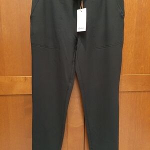 Quince SuperSoft Fleece Joggers Sweatpants XS Black